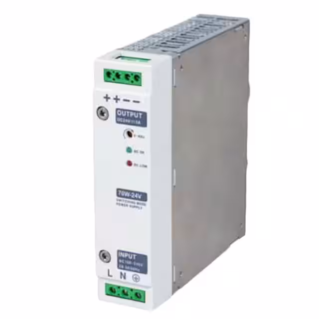 IS.AC24VDC5ADIN Industrial Shields  Industrial DIN Rail Power Supplies